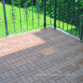 Co-Extrusion 500*500 mm WPC Interlocking Waterproof Deck Tiles